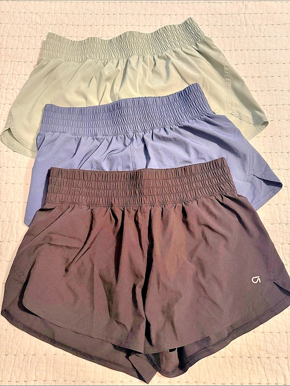 GapFit High Rise Running Shorts; lot of 3
